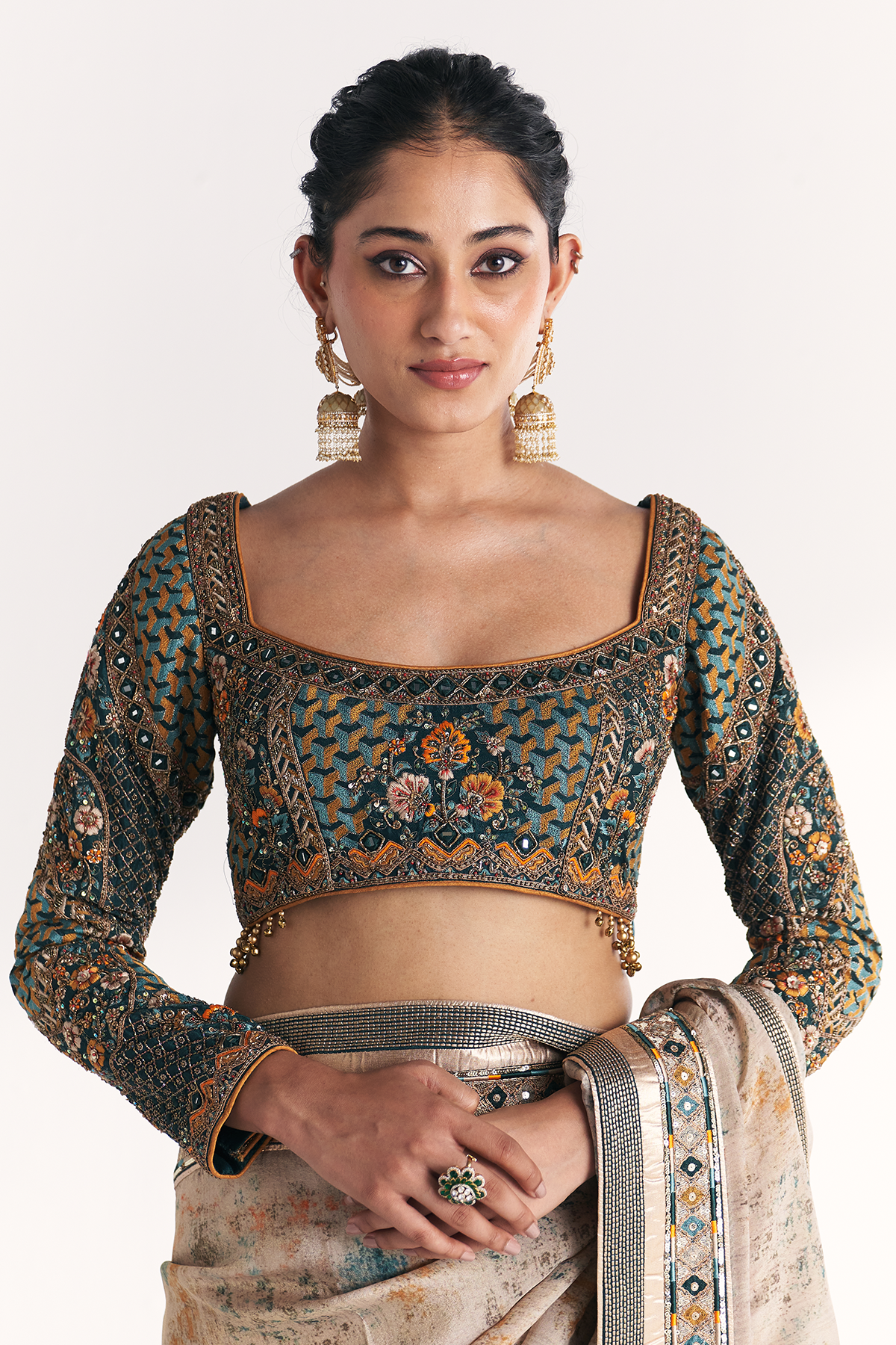 Gitanjali Blue Saree