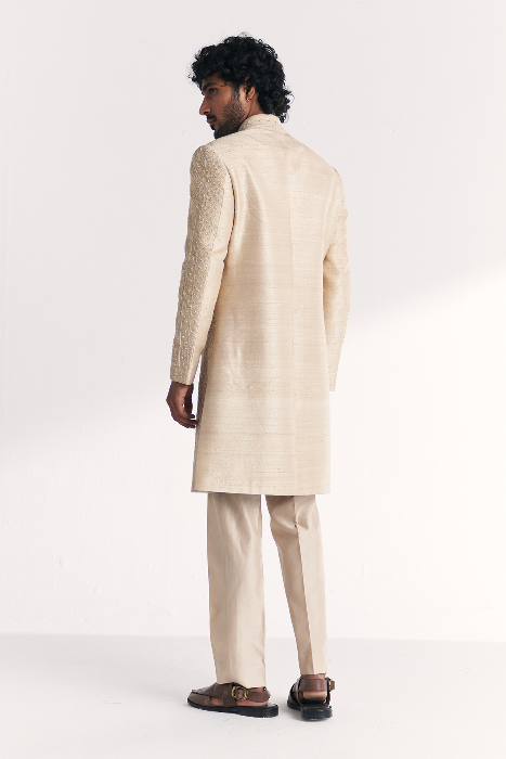 Rustom Ivory Achkan Set