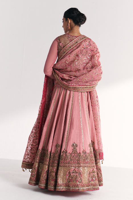 Neelkamal Light Pink Lehenga Set