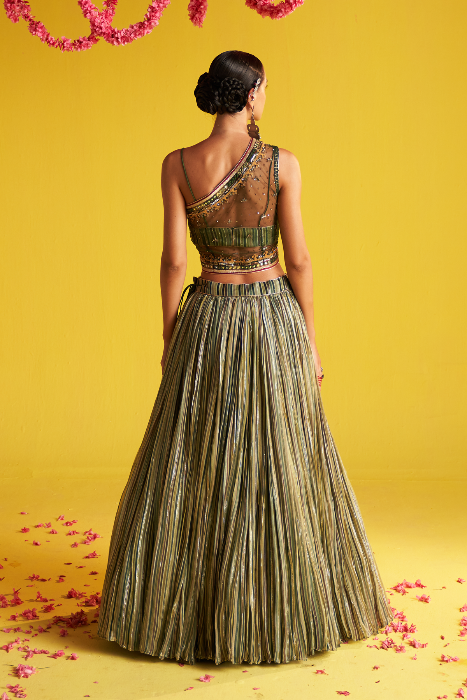 VAMIKA MULTI COLOR LEHENGA SET