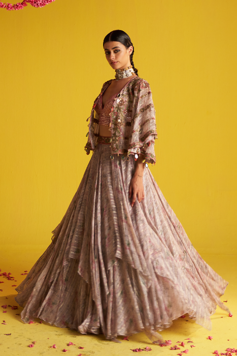 SANYA MULTI COLOR LEHENGA SET