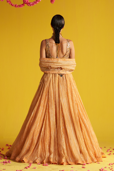 JYOTI YELLOW LEHENGA SET