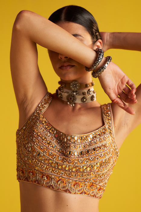 JYOTI YELLOW LEHENGA SET