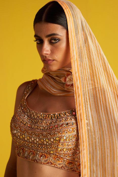 JYOTI YELLOW LEHENGA SET