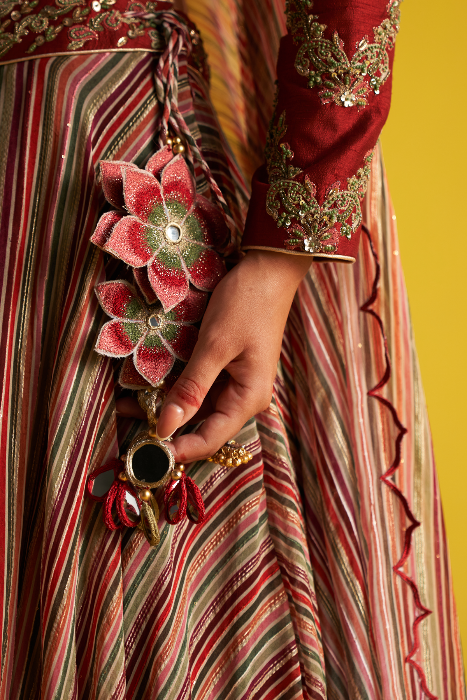 AHANA MULTI COLOR LEHENGA SET