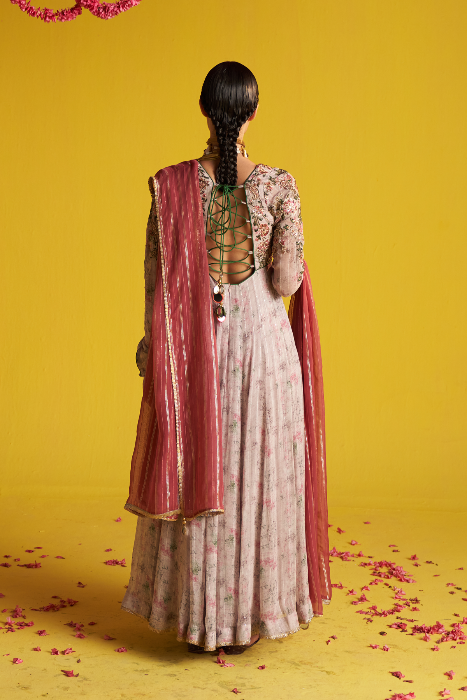 MAHI MULTI COLOR ANARKALI SET