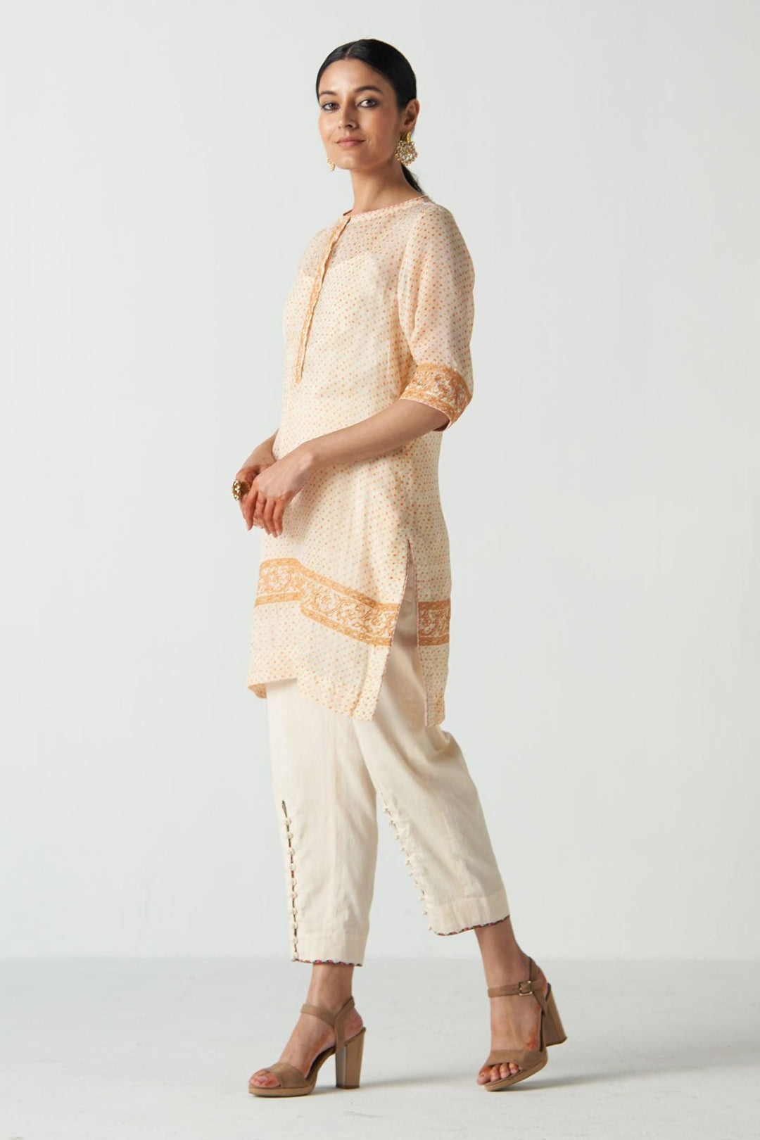 Ambi Organge Coord Set - Studio Bagechaa