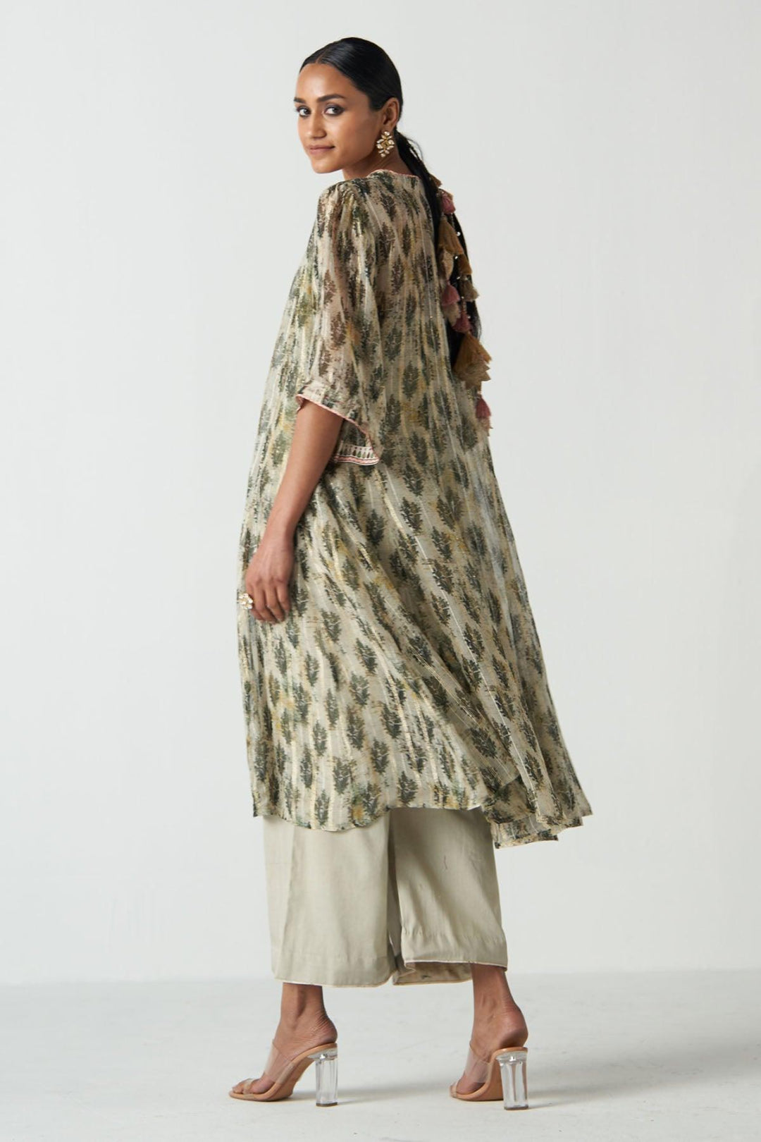 Khishmish Green Coord Set - Studio Bagechaa