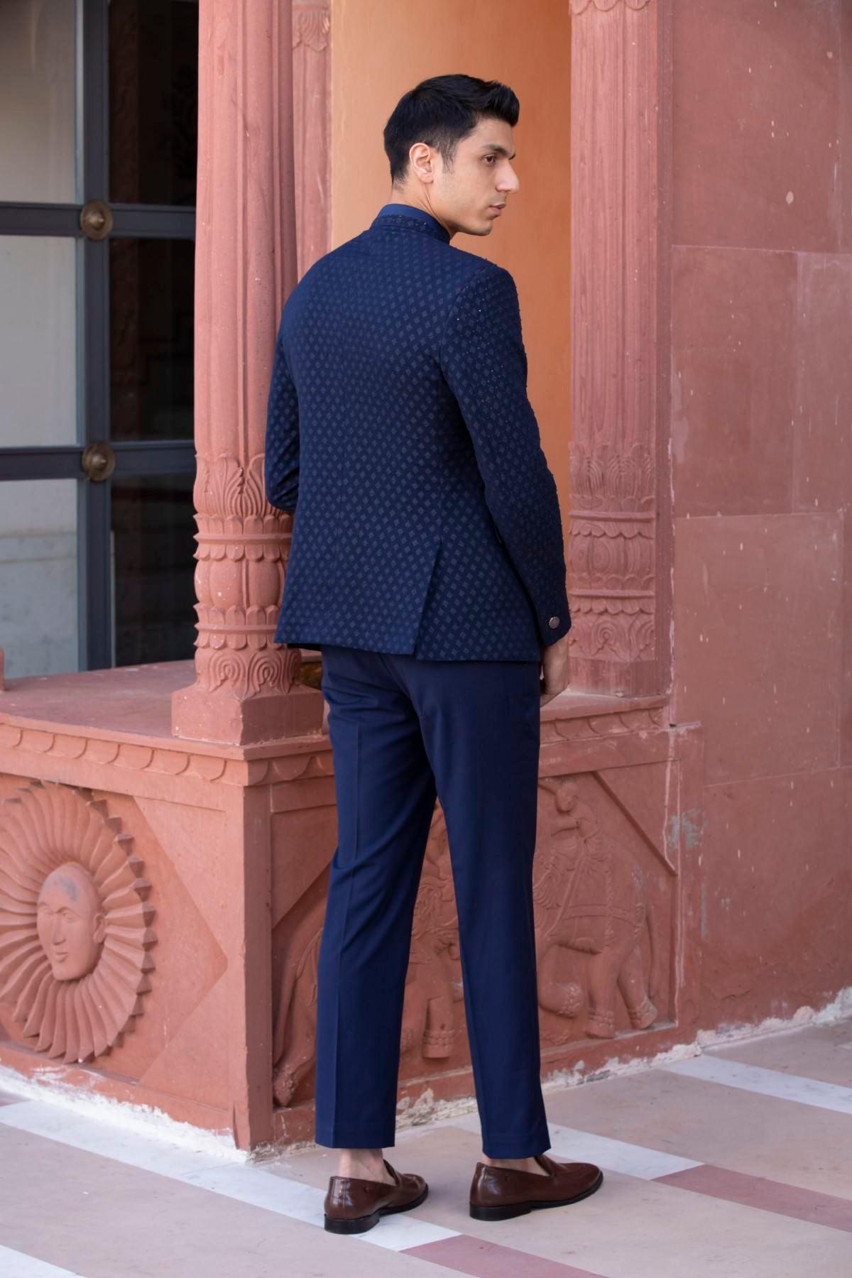 Kunal Karan Kapoor in Enticing Royal Bandh Gala Suit Set - Studio Bagechaa