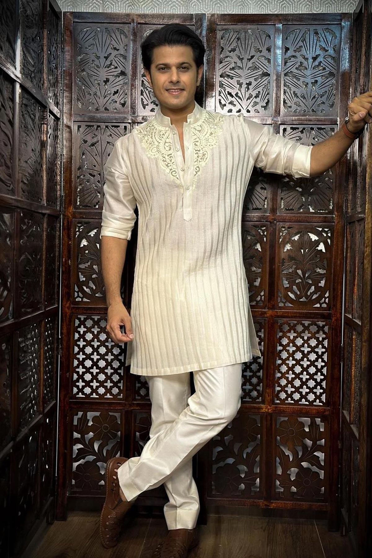 NEIL BHATT IN AJAL COORD SET - Studio Bagechaa
