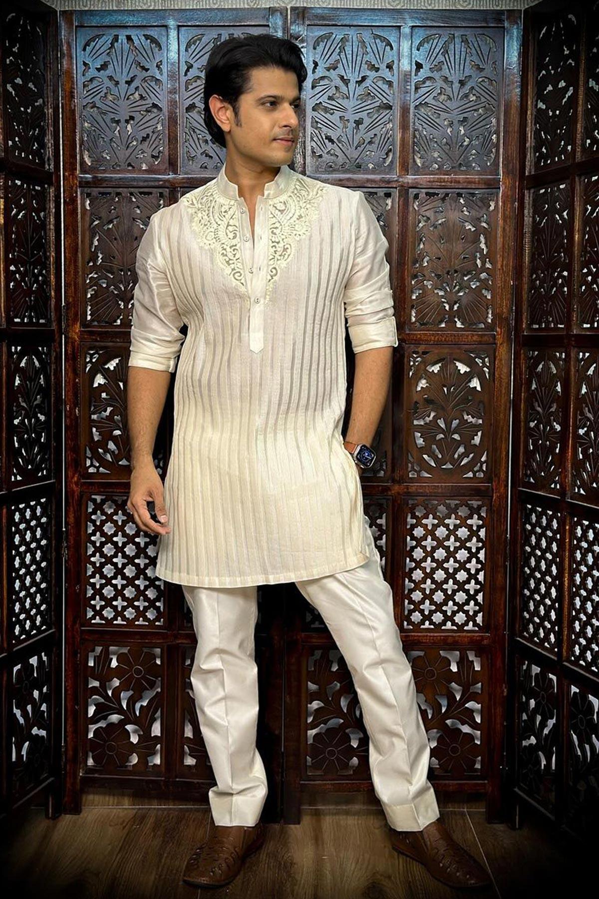 NEIL BHATT IN AJAL COORD SET - Studio Bagechaa