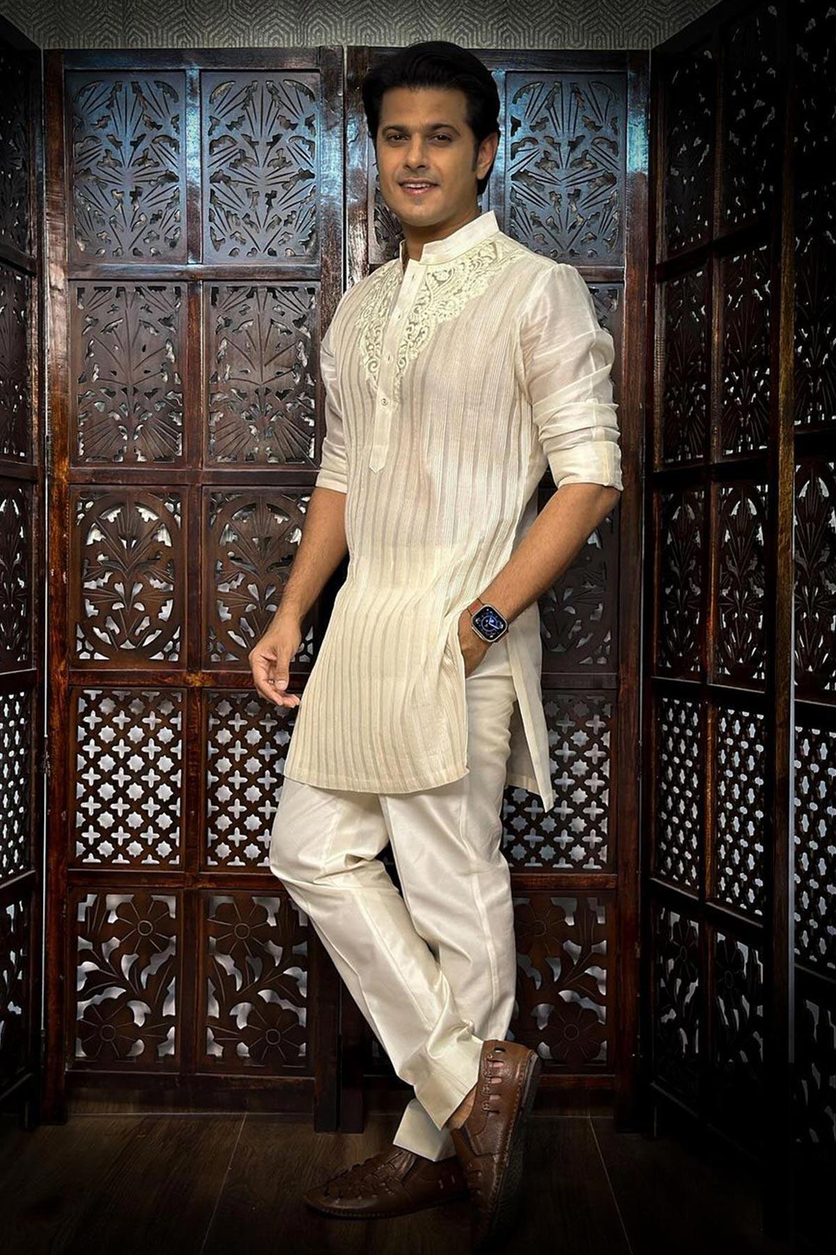 NEIL BHATT IN AJAL COORD SET - Studio Bagechaa