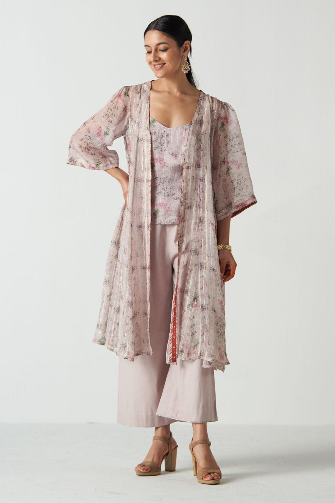 Shehtoot Purple Coord Set - Studio Bagechaa