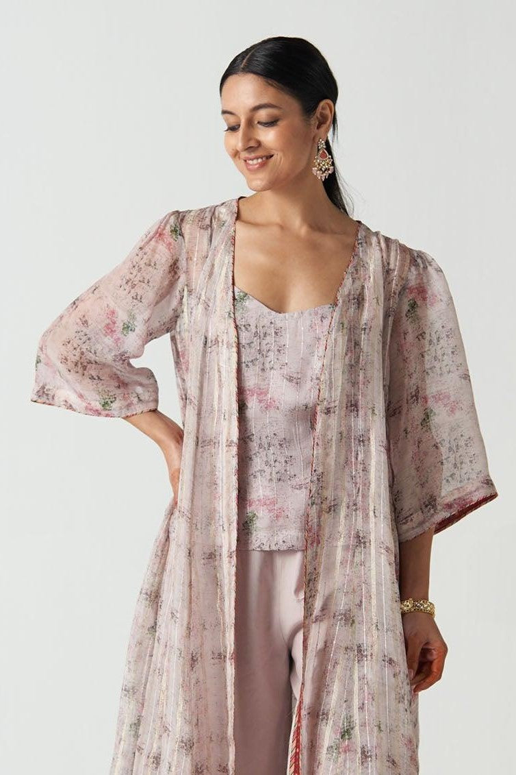 Shehtoot Purple Coord Set