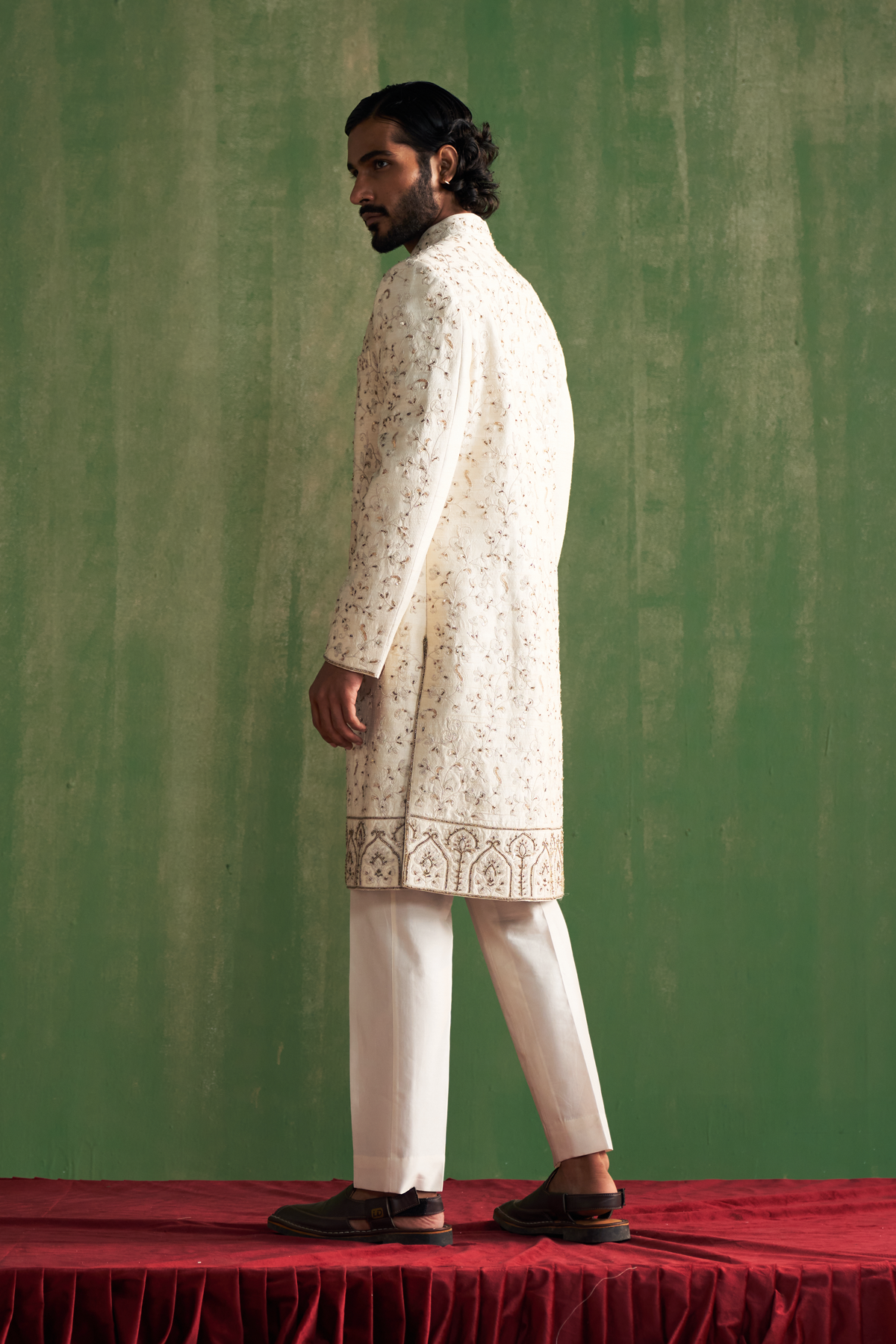 VYOM IVORY SHERWANI SET