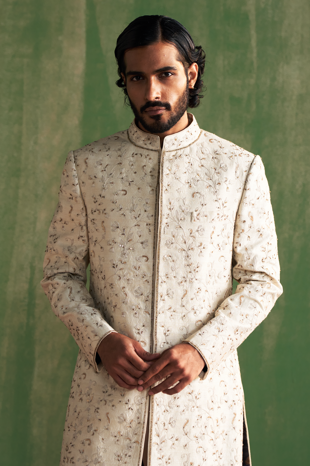 VYOM IVORY SHERWANI SET