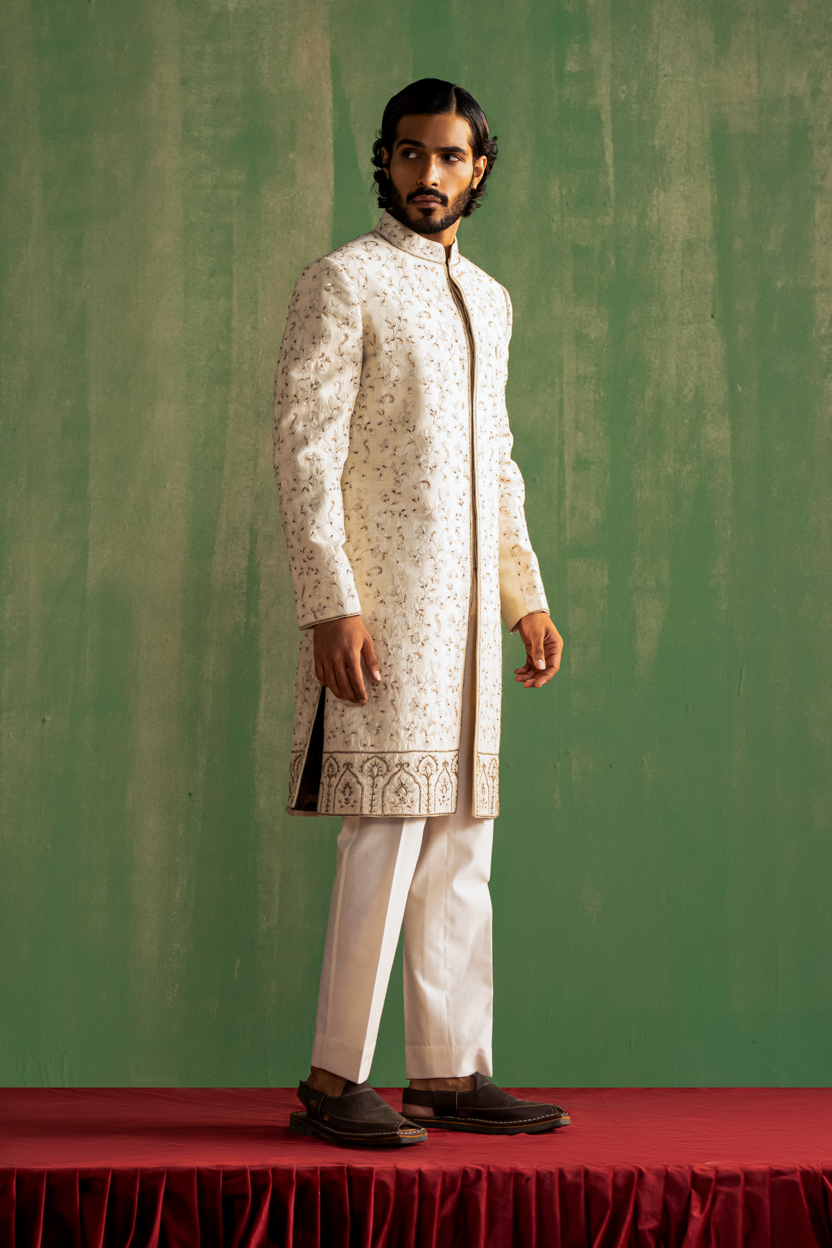 VYOM IVORY SHERWANI SET